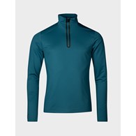 H088-0098/A36 DEEP LAGOON BLUE HALTI MOODI M HALF ZIP SHIRT - Męska Bluza Krótki Zamek