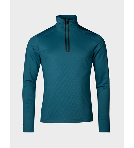 H088-0098/A36 HALTI MOODI M HALF ZIP SHIRT - Męska Koszulka Długi Rękaw