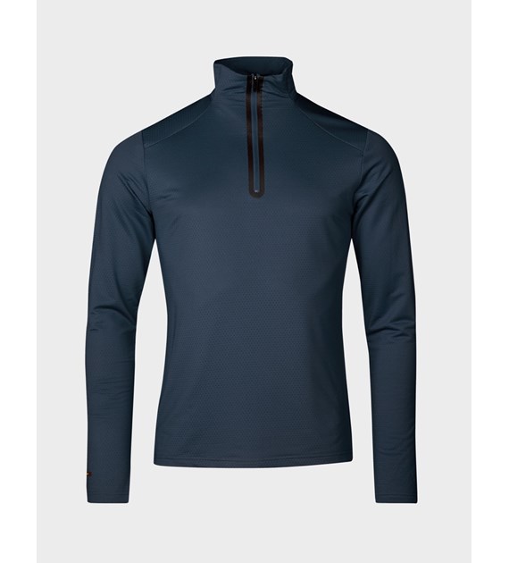 H088-0098/A37 HALTI MOODI M HALF ZIP SHIRT - Męska Koszulka Długi Rękaw