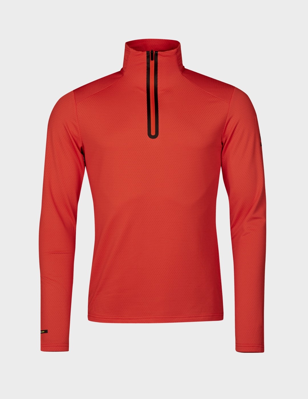 H088-0098/T65 HALTI MOODI M HALF ZIP SHIRT - Męska Koszulka Długi Rękaw