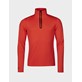 H088-0098/T65 CHERRY TOMATO RED HALTI MOODI M HALF ZIP SHIRT - Męska Bluza Krótki Zamek