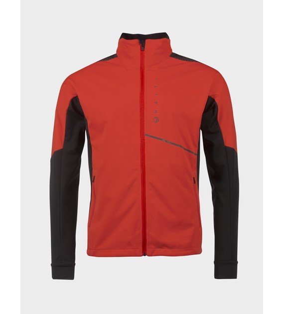 H086-0693/T65 CHERRY TOMATO RED HALTI MOMENTUM M XCT JACKET - Męska Kurtka XCT