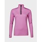 H088-0097/A62 CYCLAMEN PINK HALTI MOODI W HALF ZIP SHIRT - Damska Bluza Krótki Zamek