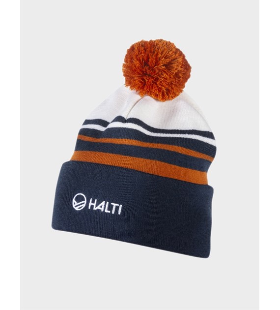 H080-1258/A46 MARMALADE ORANGE HALTI AAVA KNIT BEANIE - Czapka