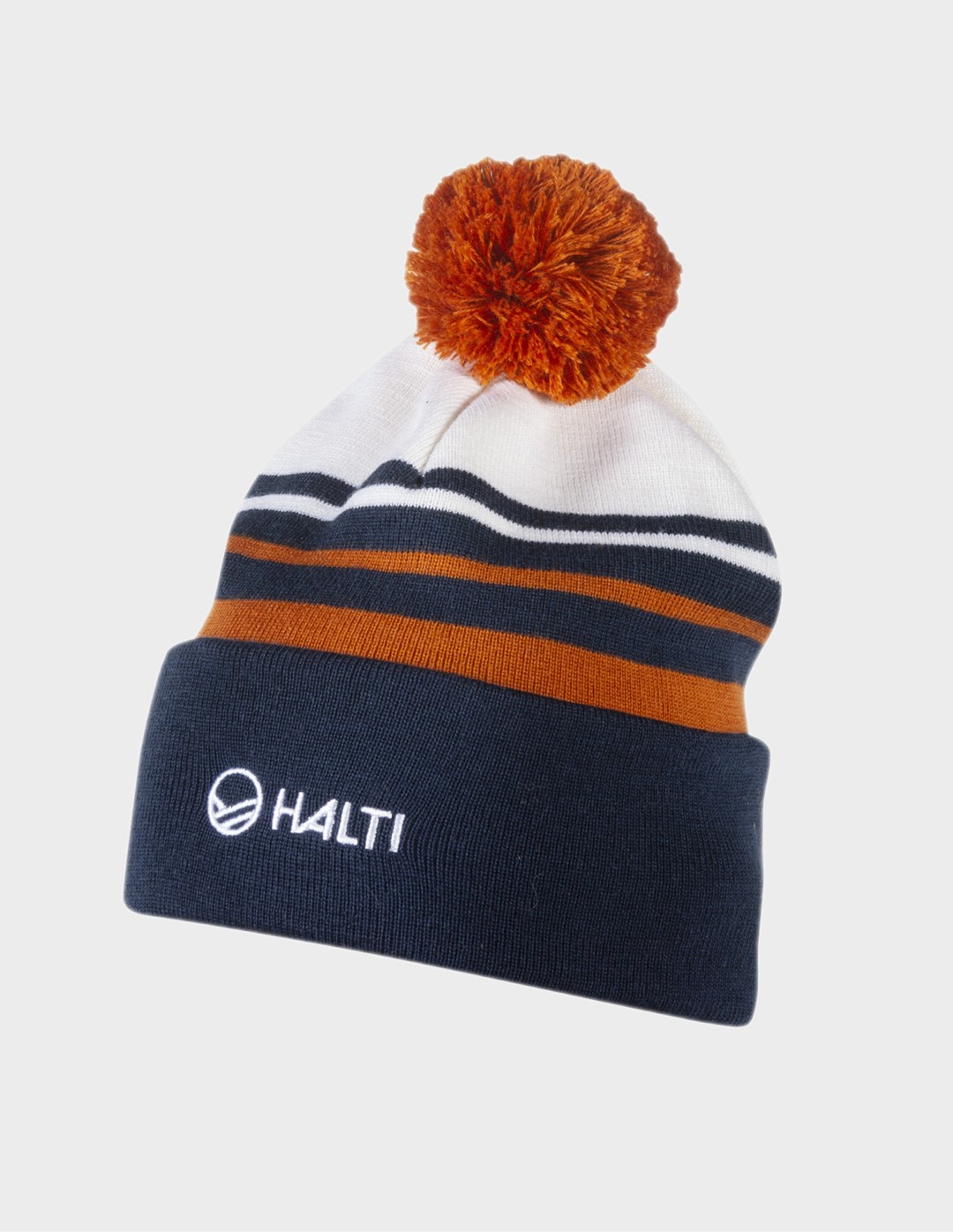 H080-1258/A46 MARMALADE ORANGE HALTI AAVA KNIT BEANIE - Czapka