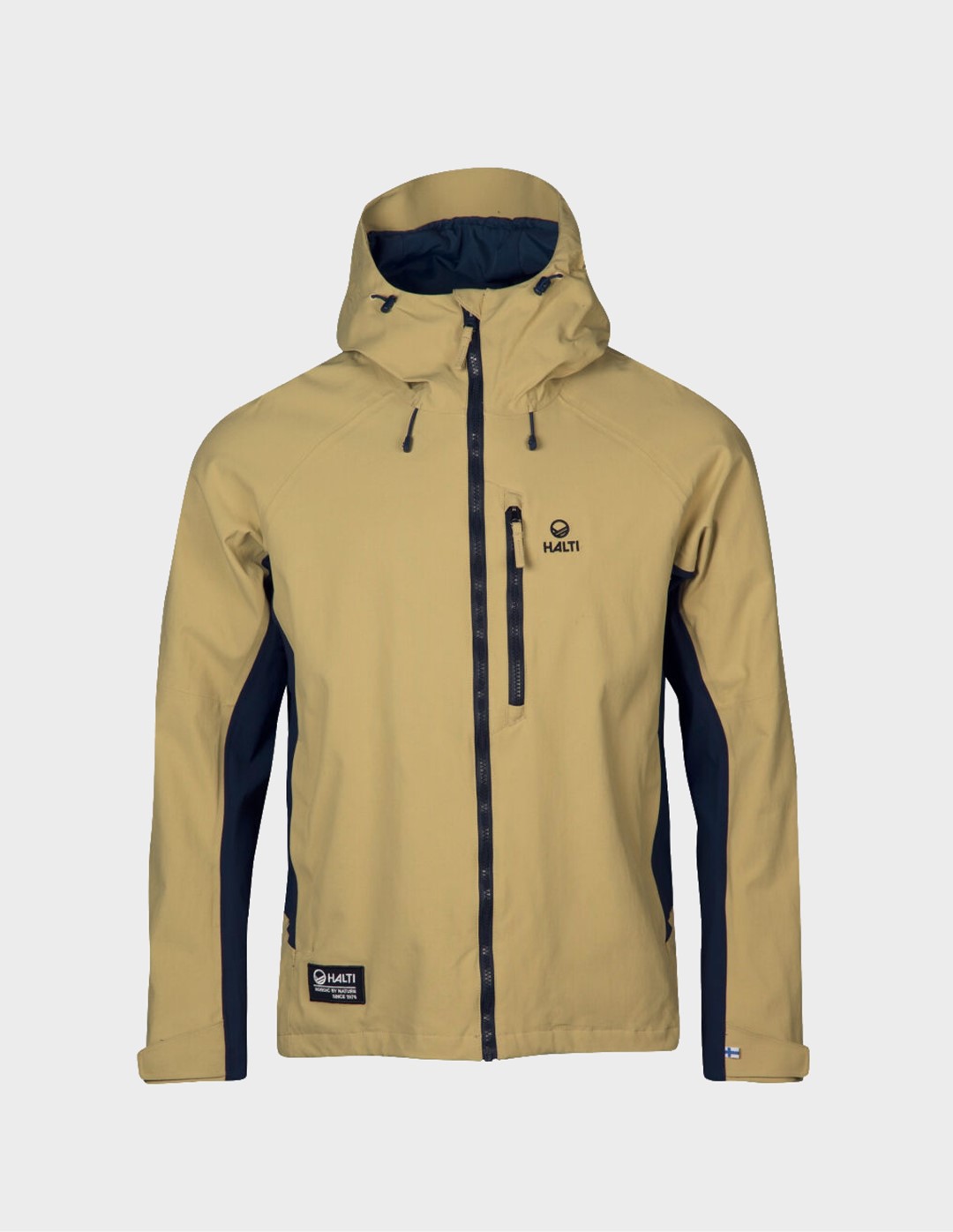 H064-0546/B05 Khaki HALTI HIKER M DX PRO JACKET - Męska Kurtka Trekkingowa