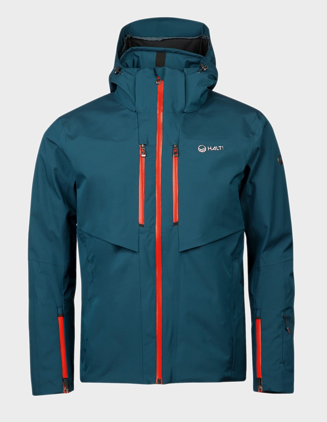 H059-2588/A36 DEEP LAGOON BLUE HALTI STORM M DX SKI JACKET - Męska Kurtka Narciarska