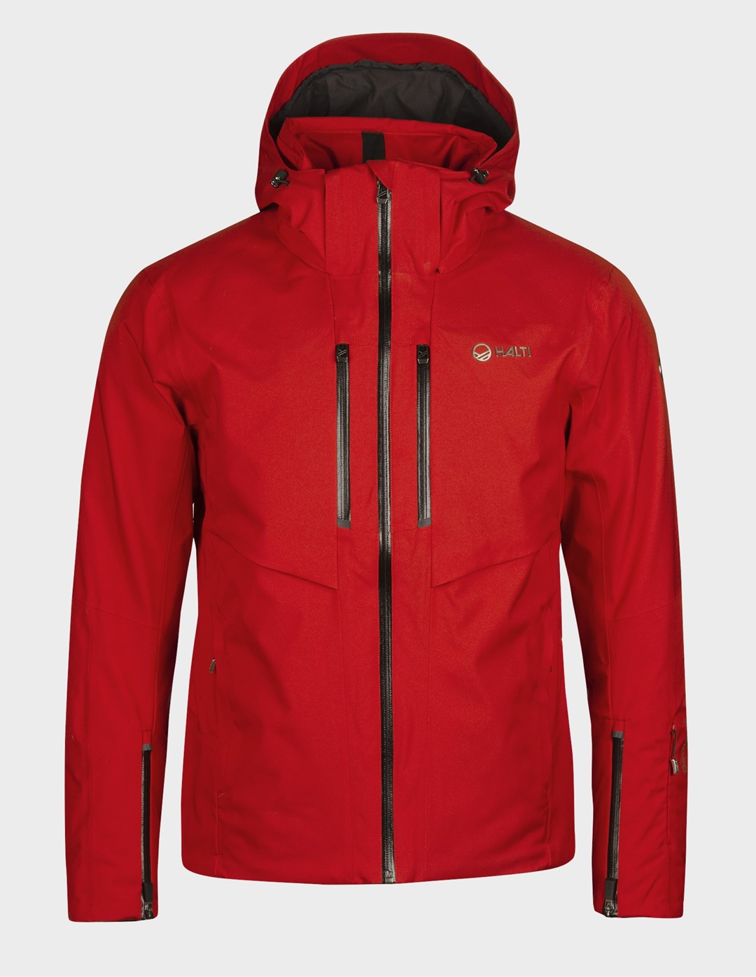 H059-2588/V67 ADRENALINE RUSH RED HALTI STORM M DX SKI JACKET - Męska Kurtka Narciarska