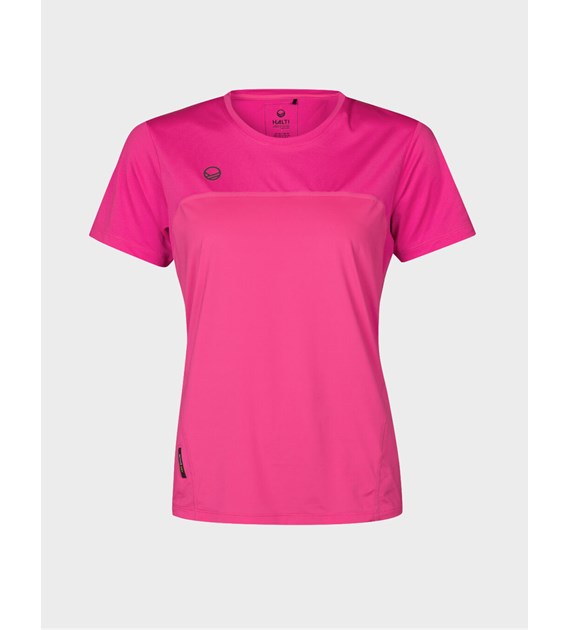 H088-0104/B63 Pink Glo HALTI URBANITE W ACTIVE DRY T-SHIRT - Damska Koszulka Techniczna