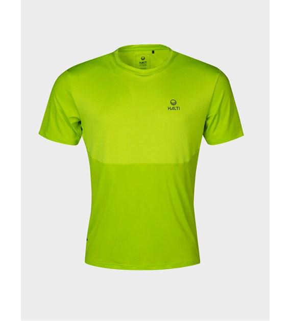 H088-0111/A51 Acid Lime Green HALTI URBANITE M ACTIVE DRY T-SHIRT - Męska Koszulka Techniczna