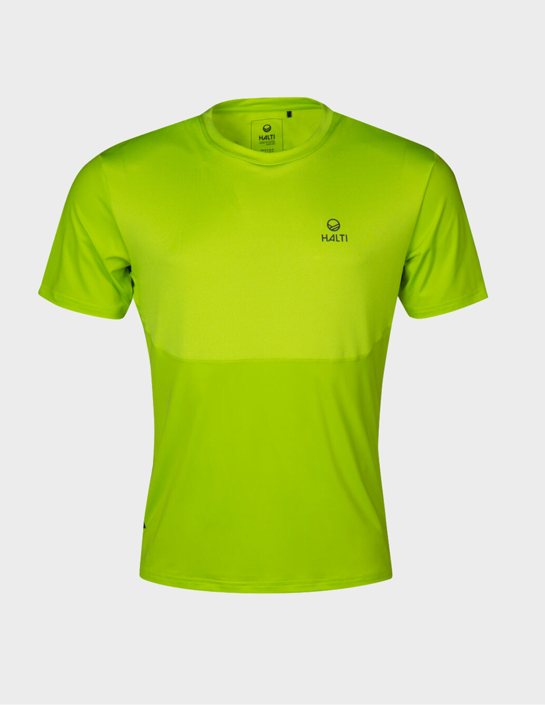 H088-0111/A51 Acid Lime Green HALTI URBANITE M ACTIVE DRY T-SHIRT - Męska Koszulka Techniczna