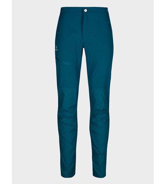 H064-0382/B36 Moroccan Blue HALTI PALLAS W X-STRETCH LITE PANTS - Damskie Spodnie Trekkingowe