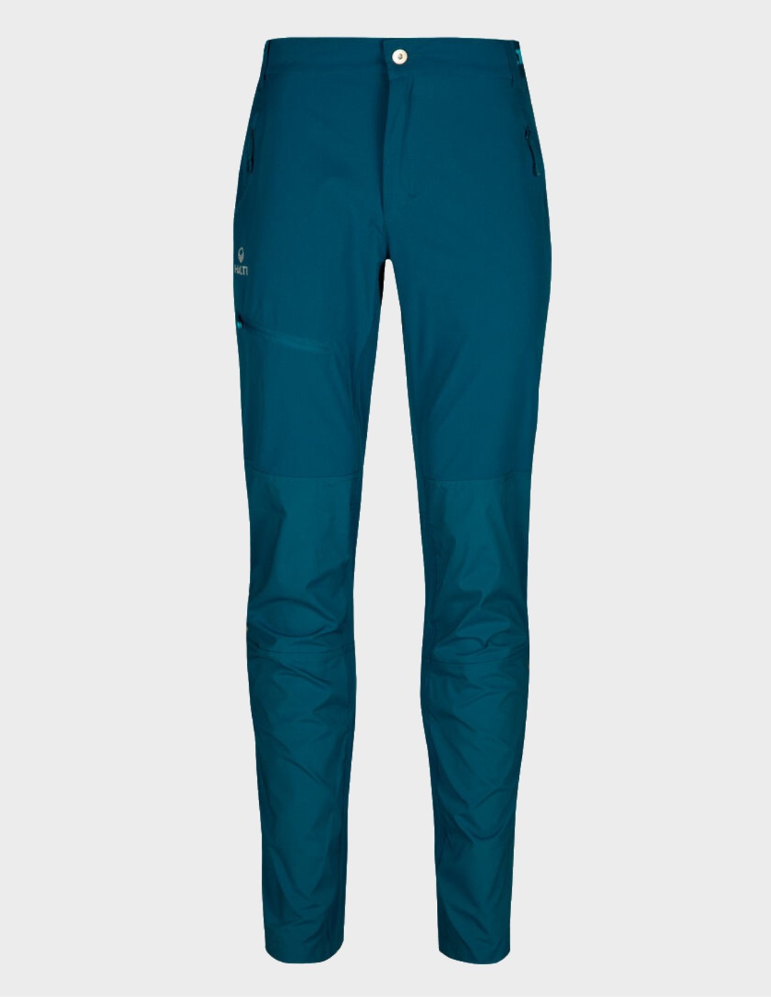 H064-0382/B36 Moroccan Blue HALTI PALLAS W X-STRETCH LITE PANTS - Damskie Spodnie Trekkingowe