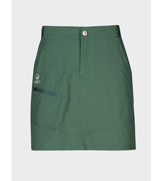 H064-0487/B55 Duck Green Halti Pallas W lite X-stretch skort - Damska Spódnica