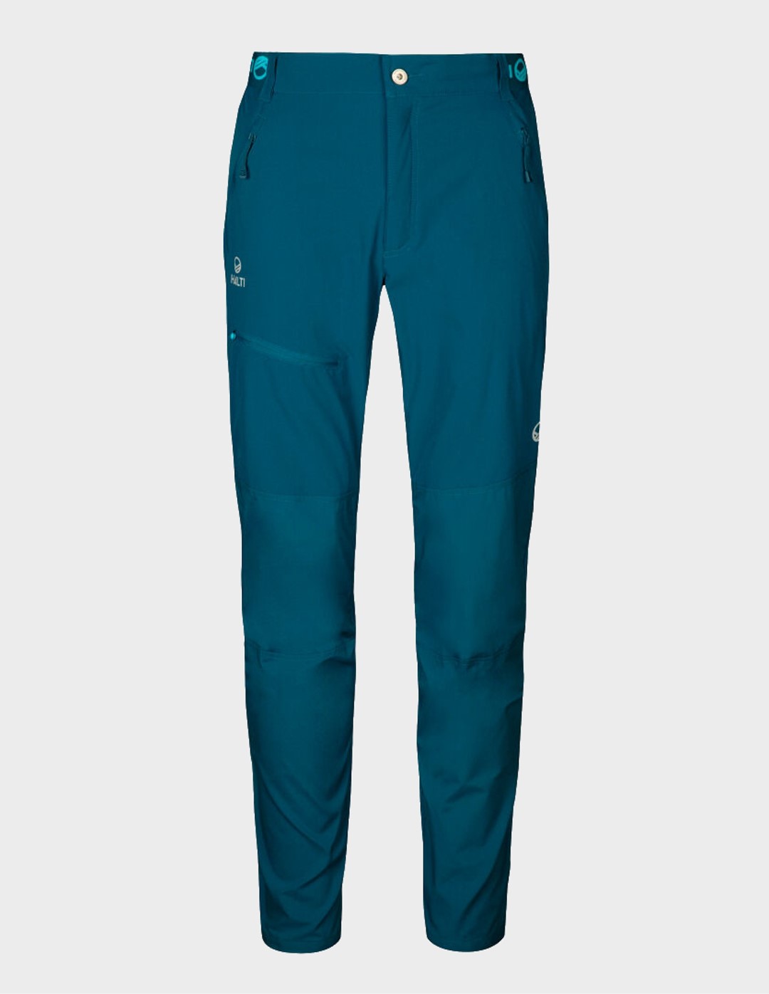 H064-0365/B36 Moroccan Blue HALTI PALLAS M X-STRETCH LITE PANTS - Męskie Spodnie Trekkingowe