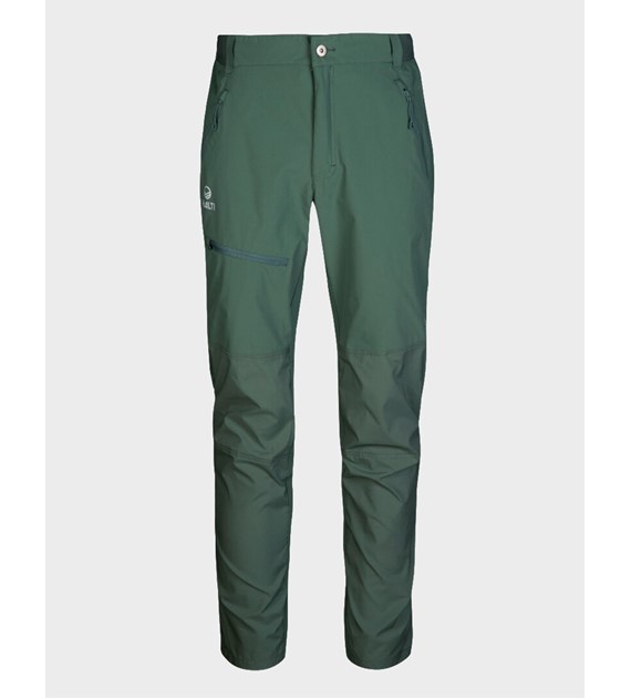 H064-0365/B55 Duck Green HALTI PALLAS M X-STRETCH LITE PANTS - Męskie Spodnie Trekkingowe