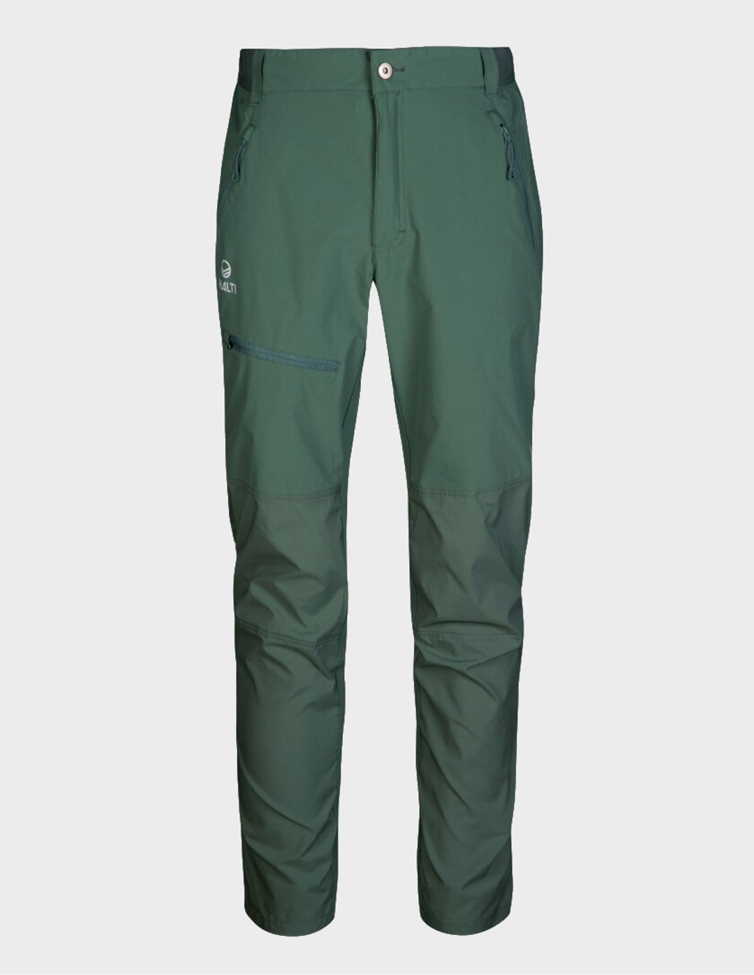 064-0365/B55 Duck Green HALTI PALLAS M X-STRETCH LITE PANTS - Męskie Spodnie Trekkingowe