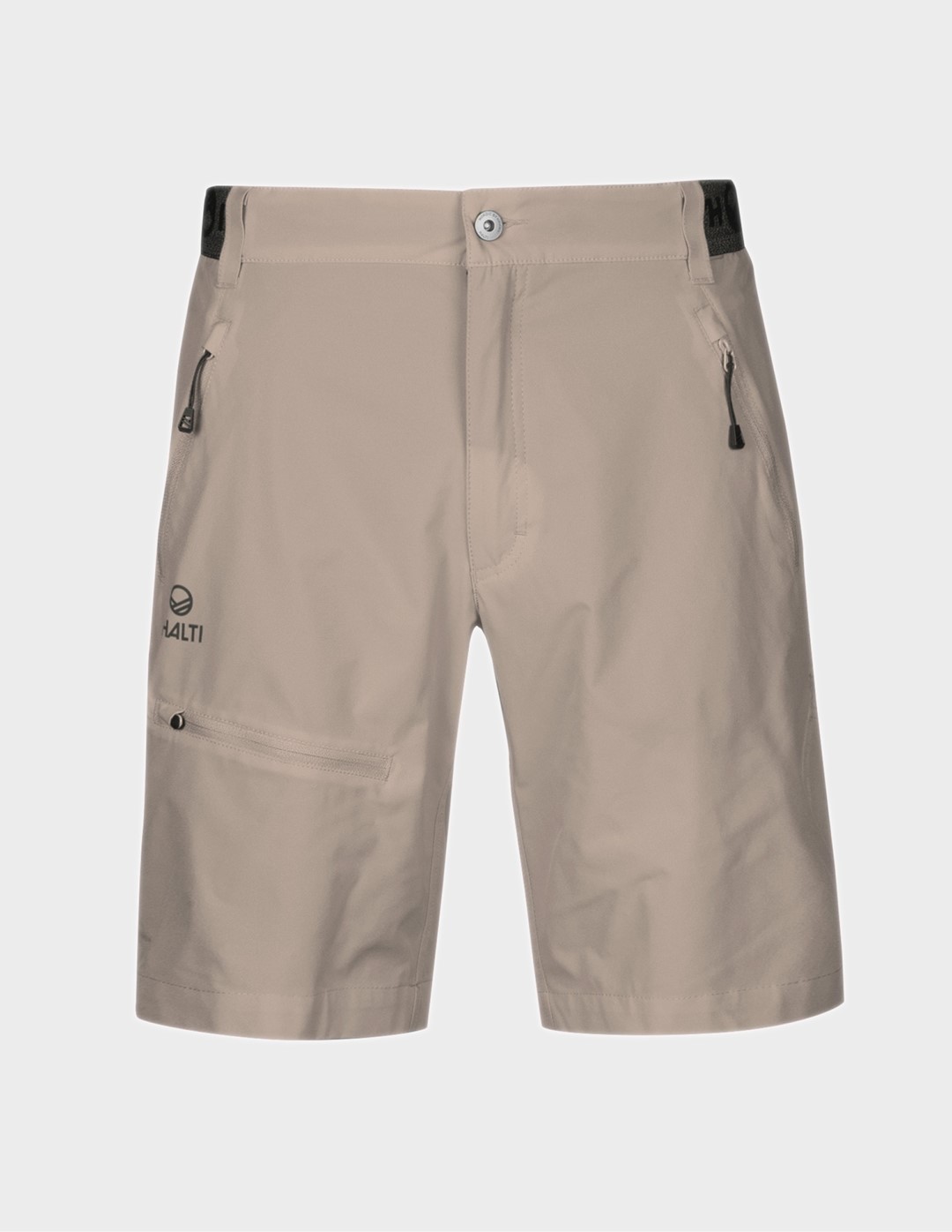 H064-0362/B04 Cobblestone Beige HALTI PALLAS M X-STRETCH LITE SHORTS - Męskie Spodenki