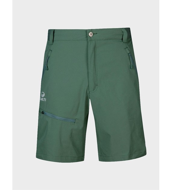 H064-0362/B55 Duck Green HALTI PALLAS M X-STRETCH LITE SHORTS - Męskie Spodenki