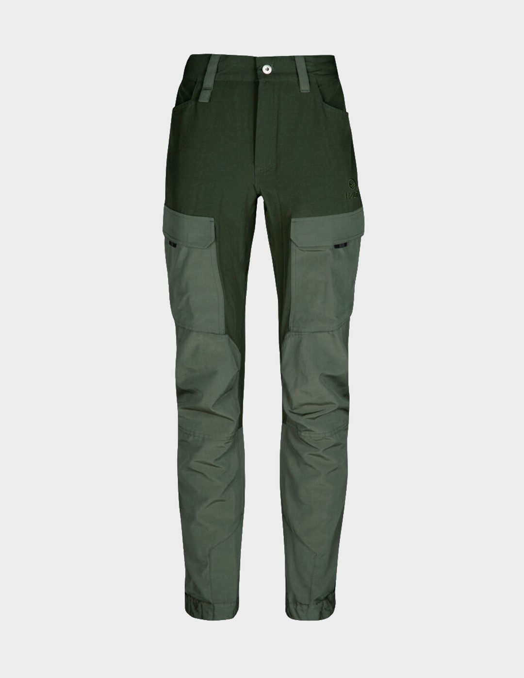 H064-0614/B57 Thyme Green HALTI HIKER M VENTILATED PANTS - Męskie Spodnie