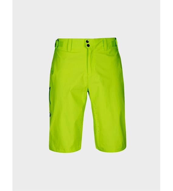 H086-0721/A51 Acid Lime Green HALTI TRACKS M X-STRETCH SHORTS - Męskie Szorty