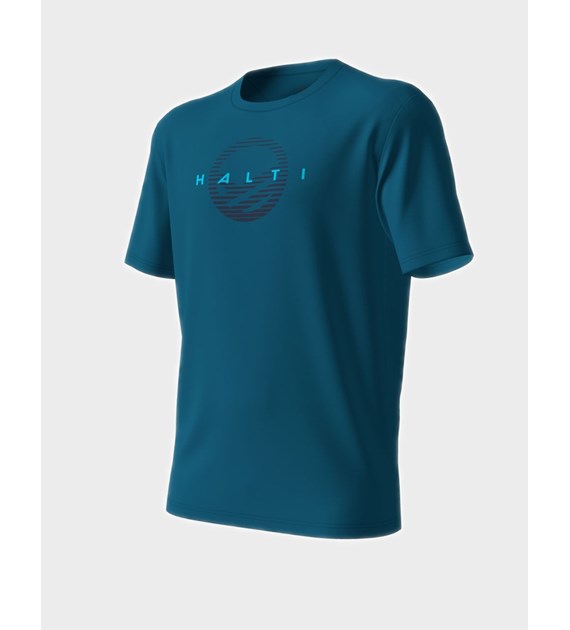 H086-0509/B36 Moroccan Blue Halti Vassi M T-shirt - koszulka męska