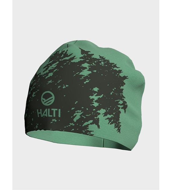 H080-1299/B54 Deep Grass Green HALTI LAAVA BEANIE - Czapka