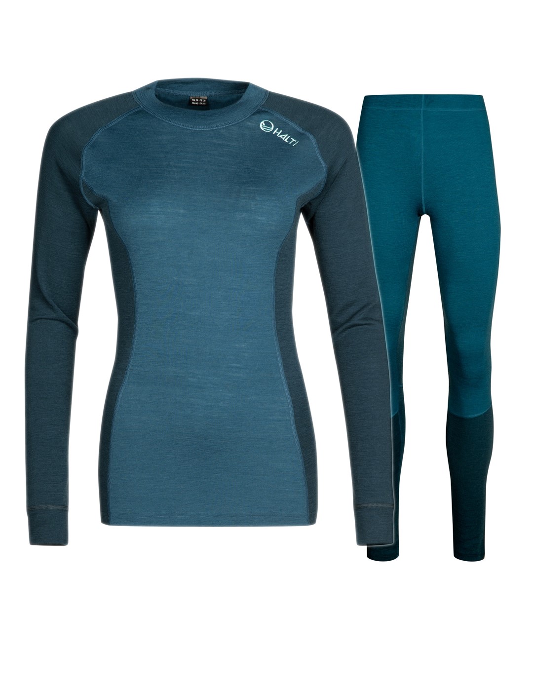 088-0164/C35 HALTI HOSSA W MERINO LAYER SET - Damski Komplet Bielizny Merino