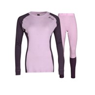 H088-0164/C81 HALTI HOSSA W MERINO LAYER SET - Damski Komplet Baselayer Merino