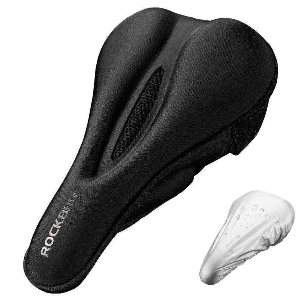 RB-LF047-B+LF- SADDLE COVER WITH RAINCOVER BIG - Nakładka Gel na siodełko z Pokrowcem