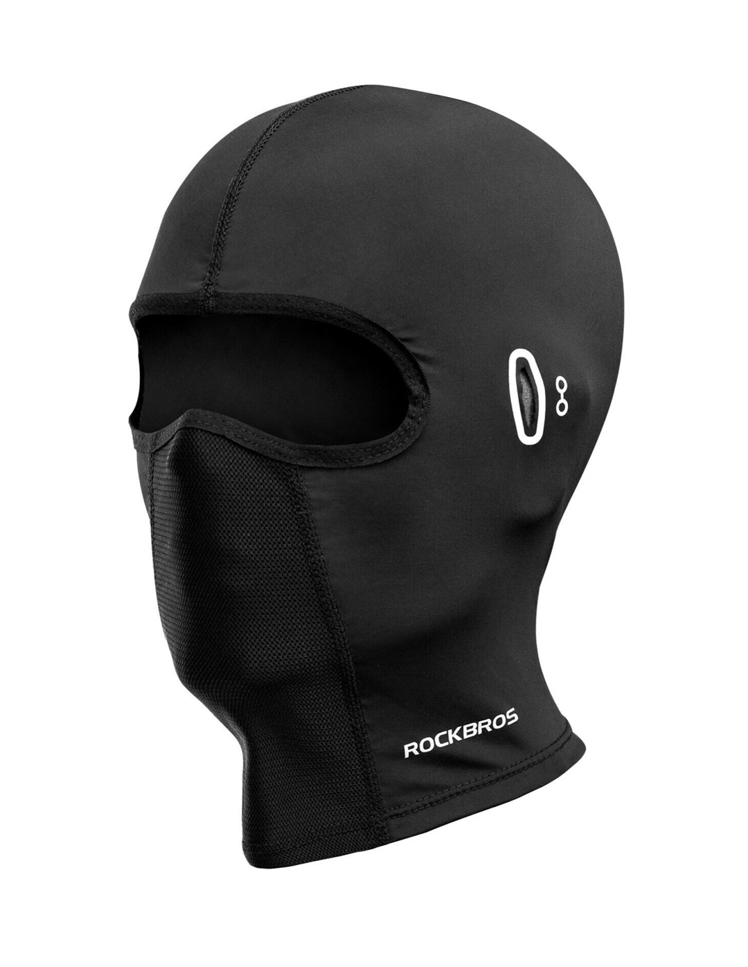 RBLF8065-1/BLACK Rockbros P Cycling Mask with glasses hole - Kominiarka Rowerowa z Otworem na okulary