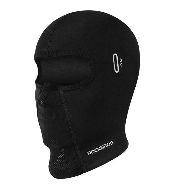 Rockbros Cycling Mask with glasses hole black - Maska Rowerowa