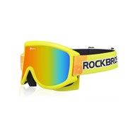 Rockbros-10082 - Gogle Snownoardowe yellow