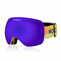 RB10084/YELLOW PURPLE Rockbros P Snowboard Goggles - Gogle Snowboardowe
