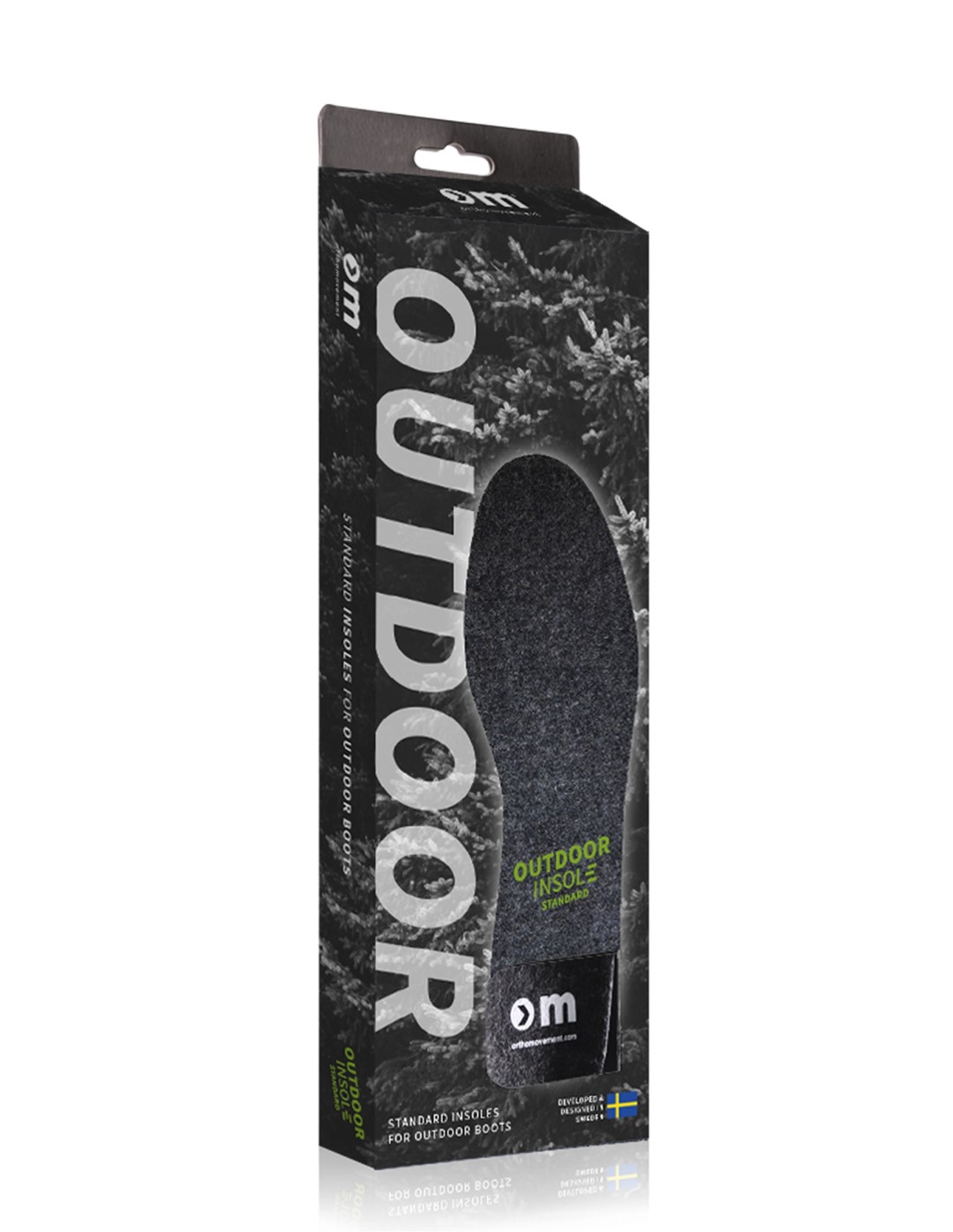 OM STANDARD INSOLE OUTDOOR EU SIZE 35-36 - Wkładki