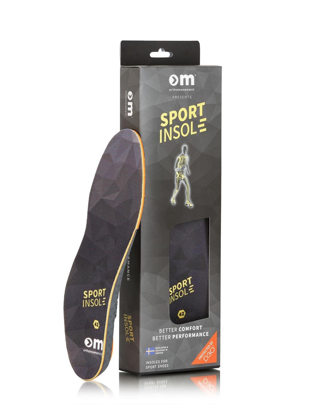 OM SPORT INSOLE EU SIZE 42 - Wkładki