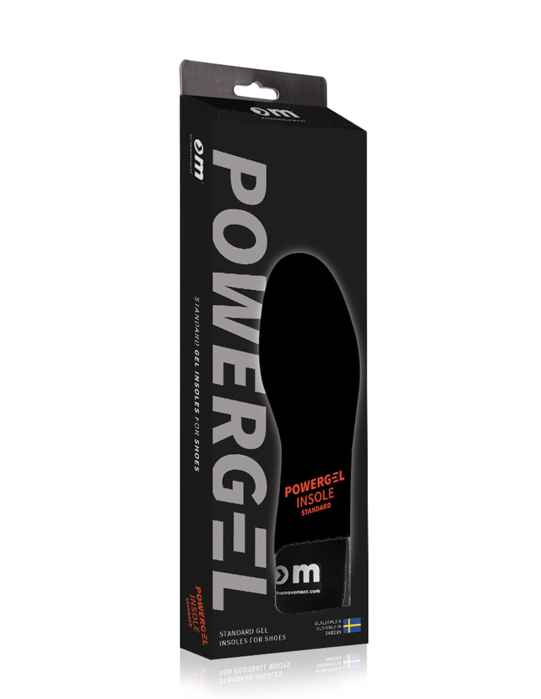 OM Standard Powergel Insole - One color - 35-36 - Wkładki