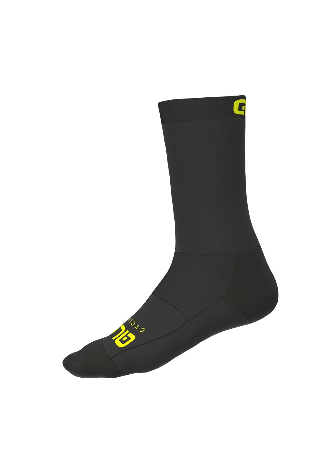 L147400117 ALE TEAM CALZA Q-SKIN 18cm / Q-SKIN 18cm SOCKS - Skarpety Rowerowe