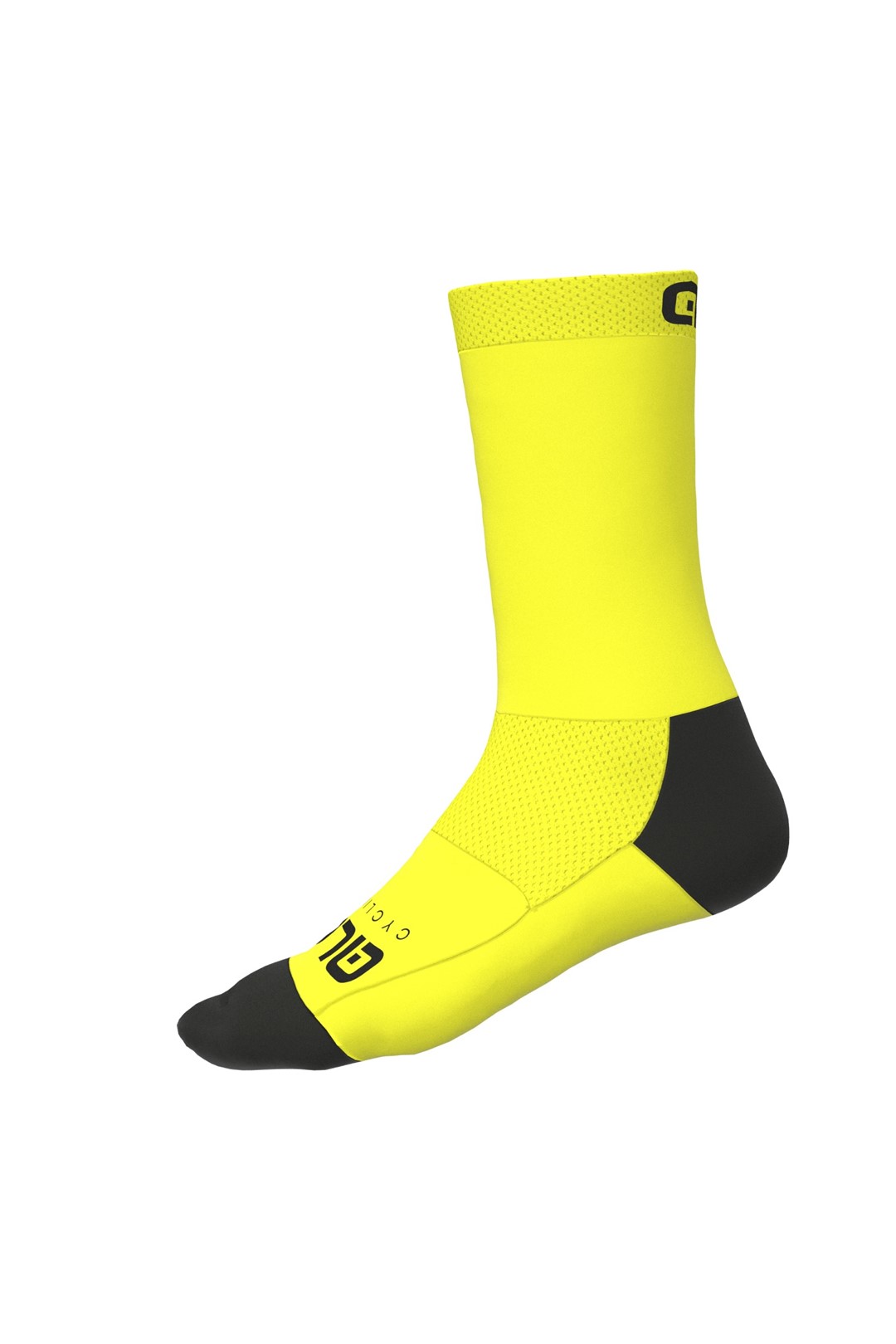 L14746017 ALE TEAM CALZA Q-SKIN 18cm / Q-SKIN 18cm SOCKS - Skarpety Rowerowe