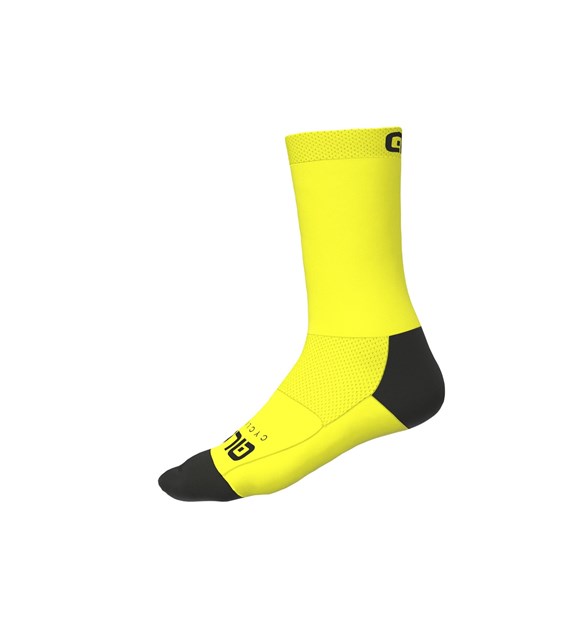 L14746017 ALE TEAM CALZA Q-SKIN 18cm / Q-SKIN 18cm SOCKS - Skarpety Rowerowe