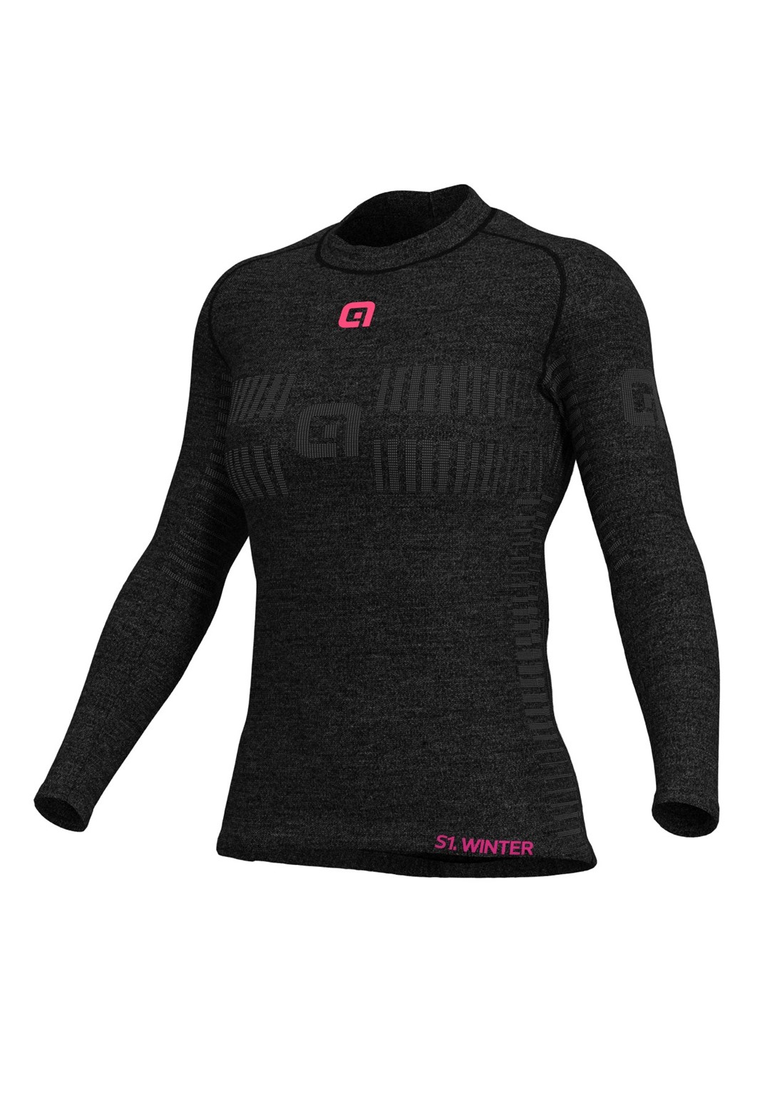 L08440318/GRIGIO/GREY ALE INTIMO DONNA ML / LS LADY BASELAYER - Damska Bielizna Rowerowa