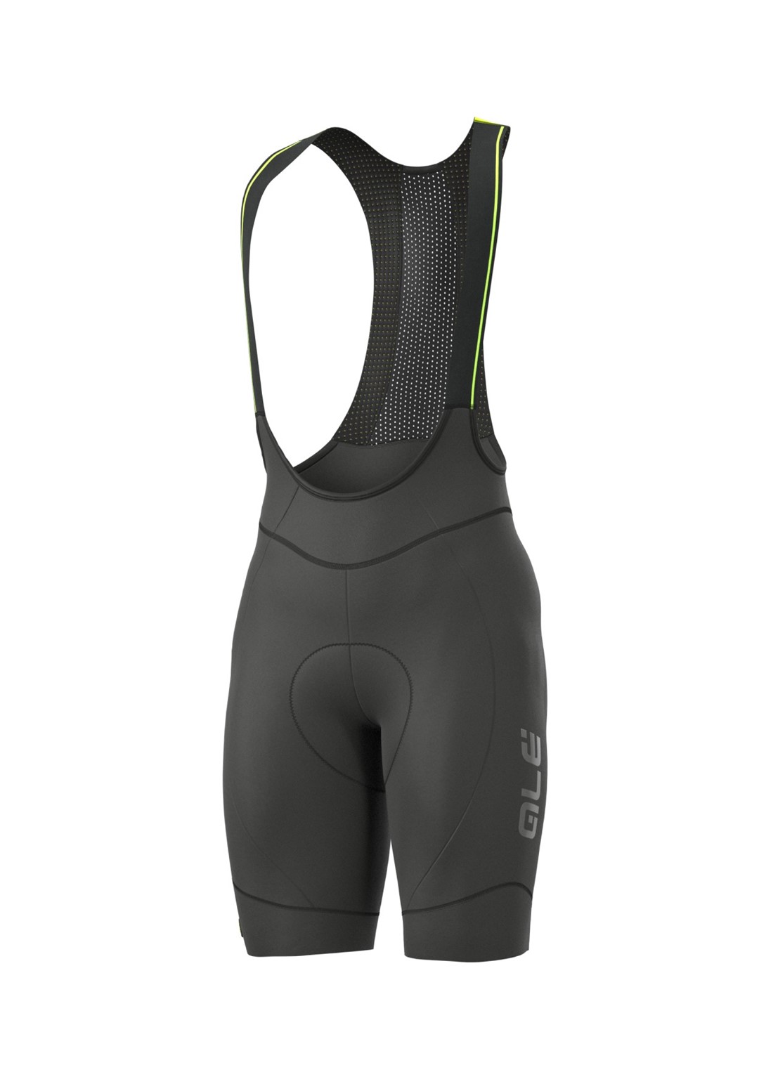 L11840118 ALE CLIMA WINTERBIBSHORTS - Męskie Spodnie Rowerowe