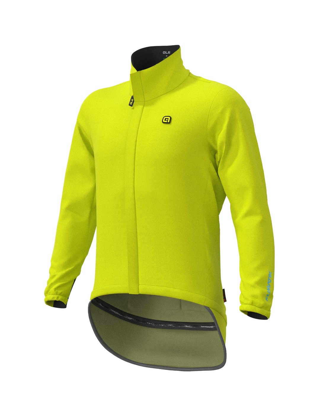 L02646019/GIALLO FLUO/FLUO YELLOW ALE GB ANTIPIOGGIA / WATERPROOF JACKET - Męska Kurtka Rowerowa Przeciwdeszczowa