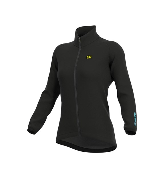 L05640119/NERO/BLACK ALE GB DONNA ANTIPIOGGIA/LADY WATERPR. JKT - Damska Kurtka Rowerowa Przeciwdeszczowa