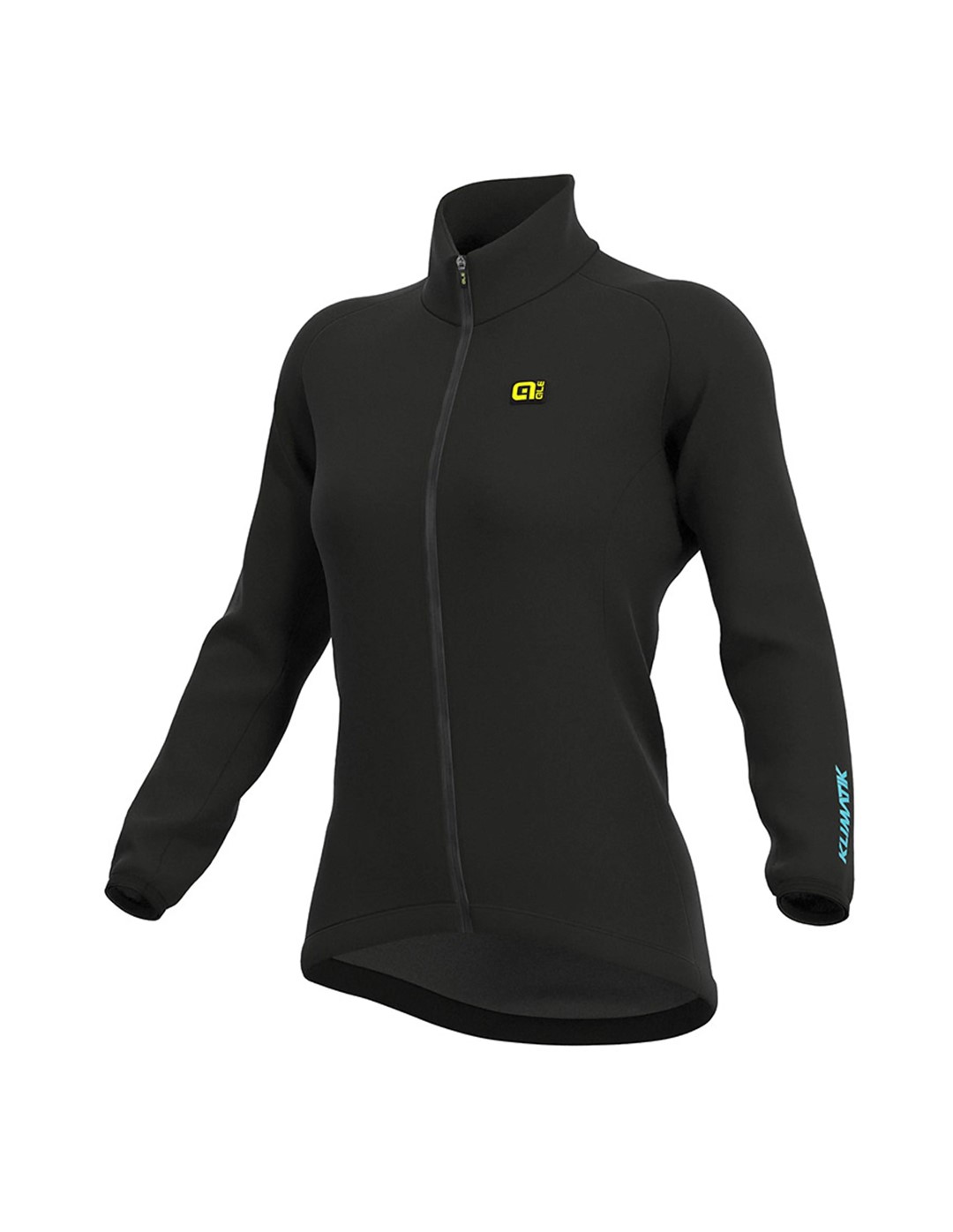 L05640119/NERO/BLACK ALE GB DONNA ANTIPIOGGIA/LADY WATERPR. JKT - Damska Kurtka Rowerowa Przeciwdeszczowa