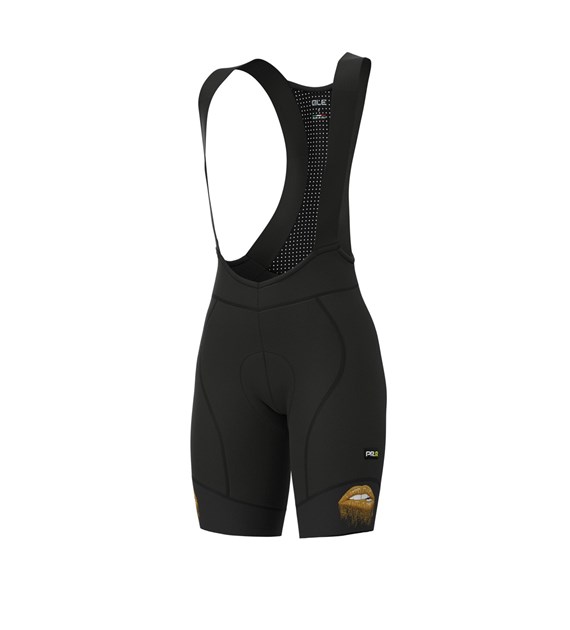 L27655519 ALE DONNA LIPS LADY BIBSHORTS - Damskie Spodenki Rowerowe
