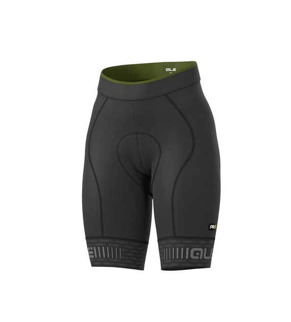 L20124623 ALE DONNA GREEN ROAD LADY SHORTS  - Damskie Spodenki Rowerowe