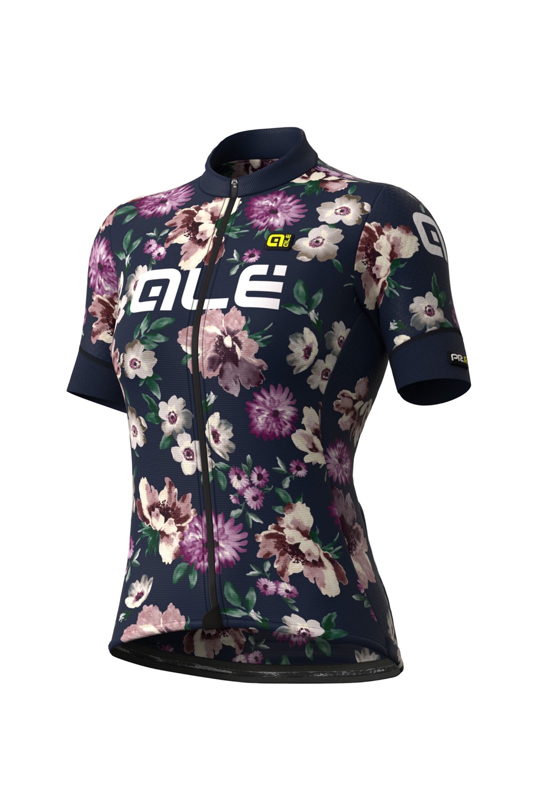 L20116516 ALE DONNA JERSEY FIORI - Damska Koszulka Rowerowa