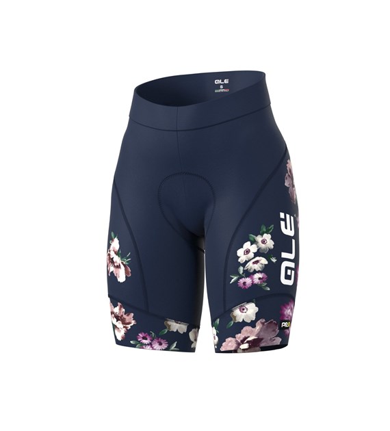 L20166516 ALE DONNA FIORI LADY SHORTS - Damskie Spodenki Rowerowe