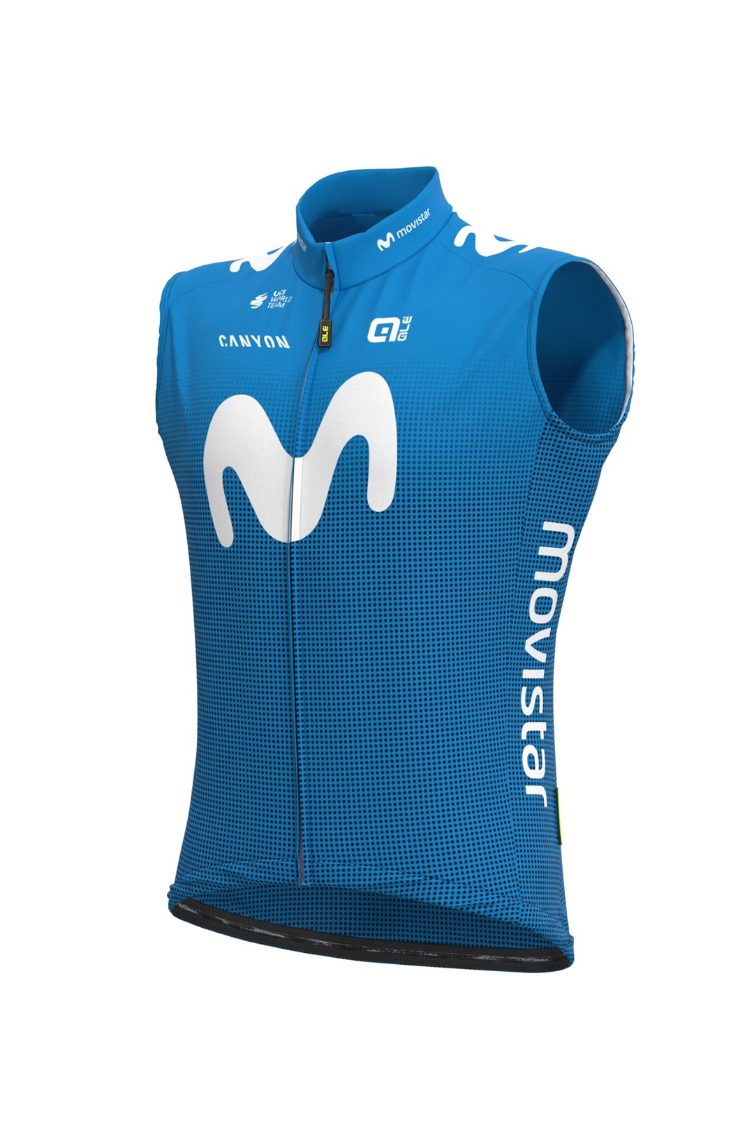 M20227020 ALE MOVISTAR WIND VEST - Męska Kamizelka Rowerowa